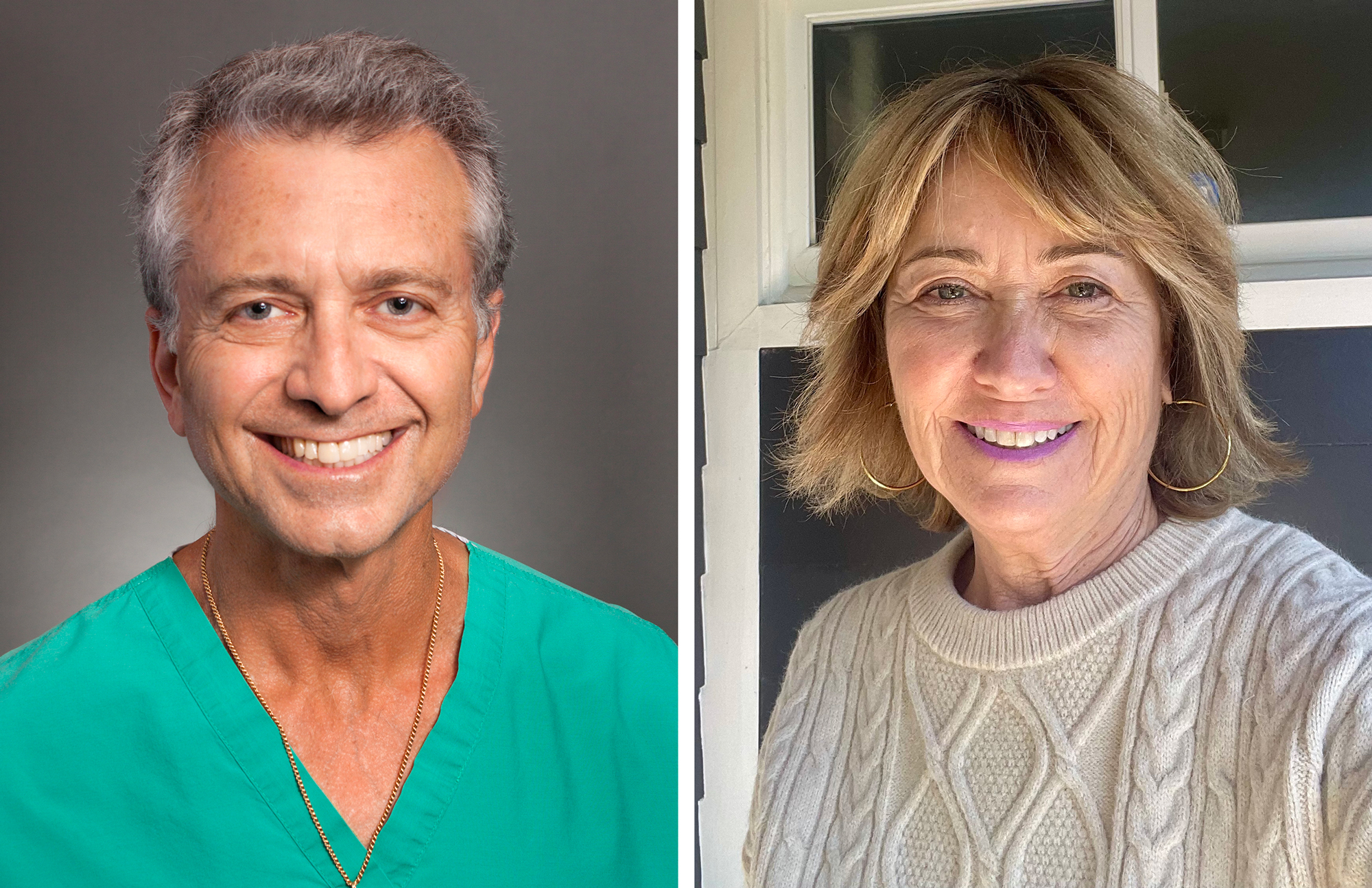 Portraits of Joseph Goetz and Genie Penn