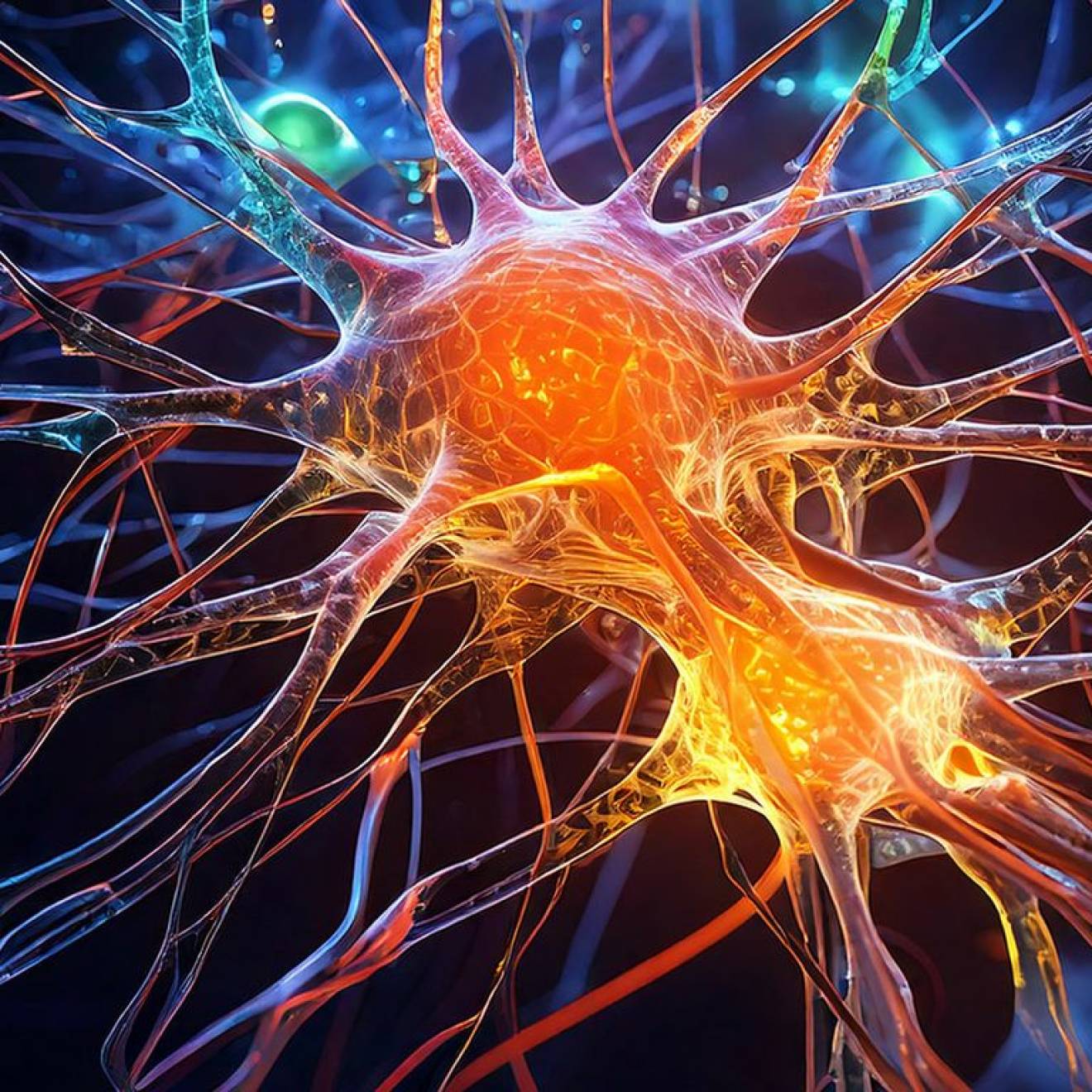 an illustration of synapses